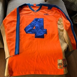 Vokal 4 Jersey Certified Authentic Product issued 1976-03. 3XL Orange/Gold/Blue